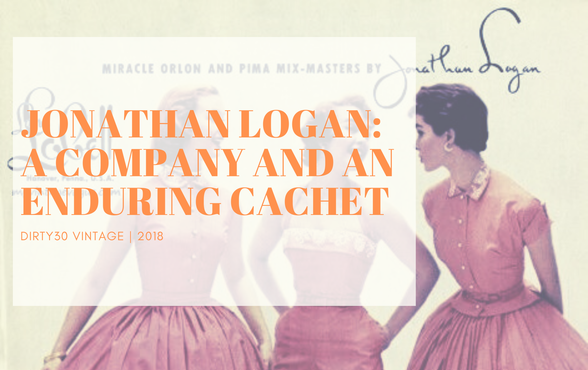 Jonathan Logan Dresses Dirty30 Vintage