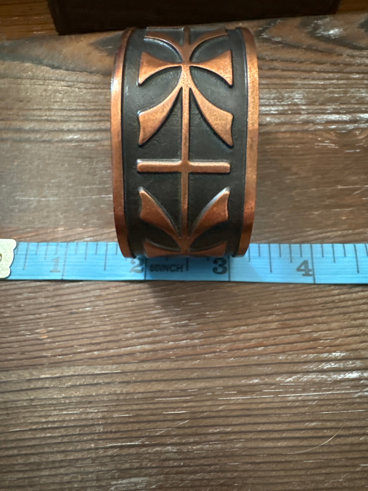 Vintage Copper Cuff Bracelet