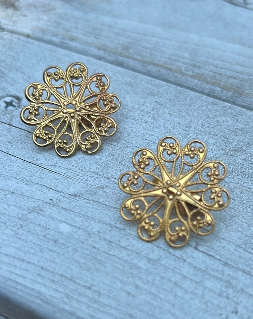 Vintage Filigree Earrings