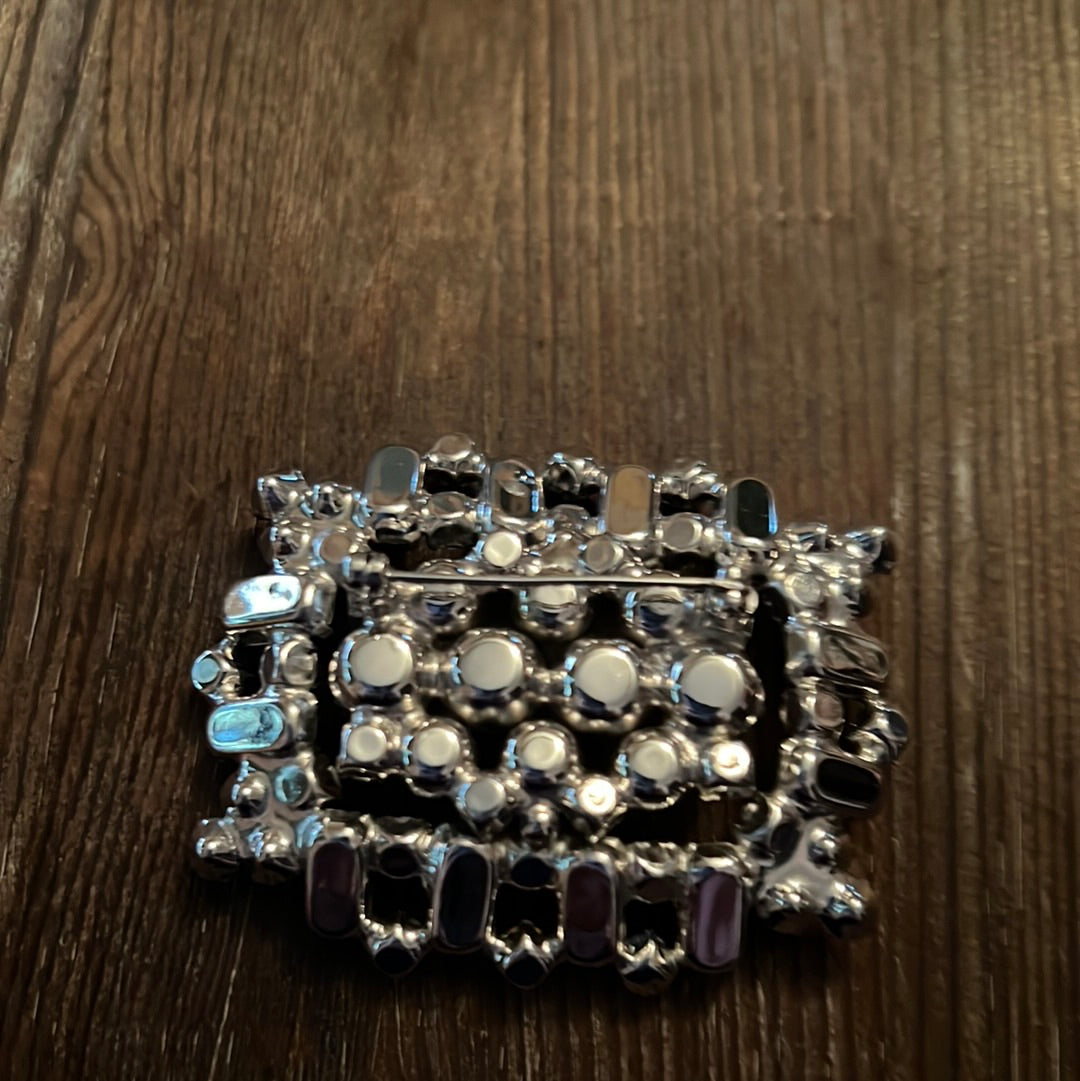 Vintage Inset Brooch