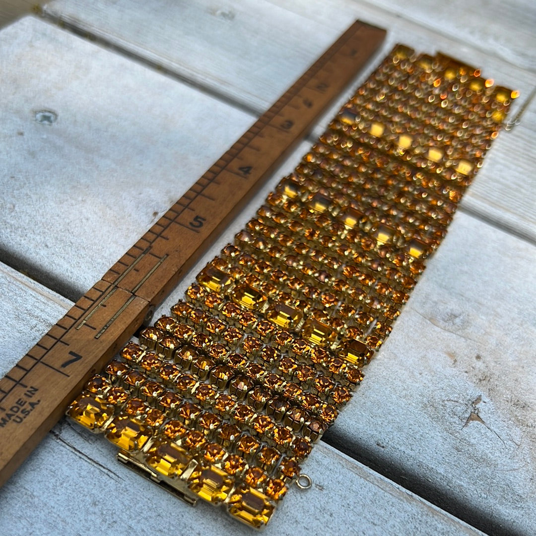 Vintage Rhinestone Bracelet