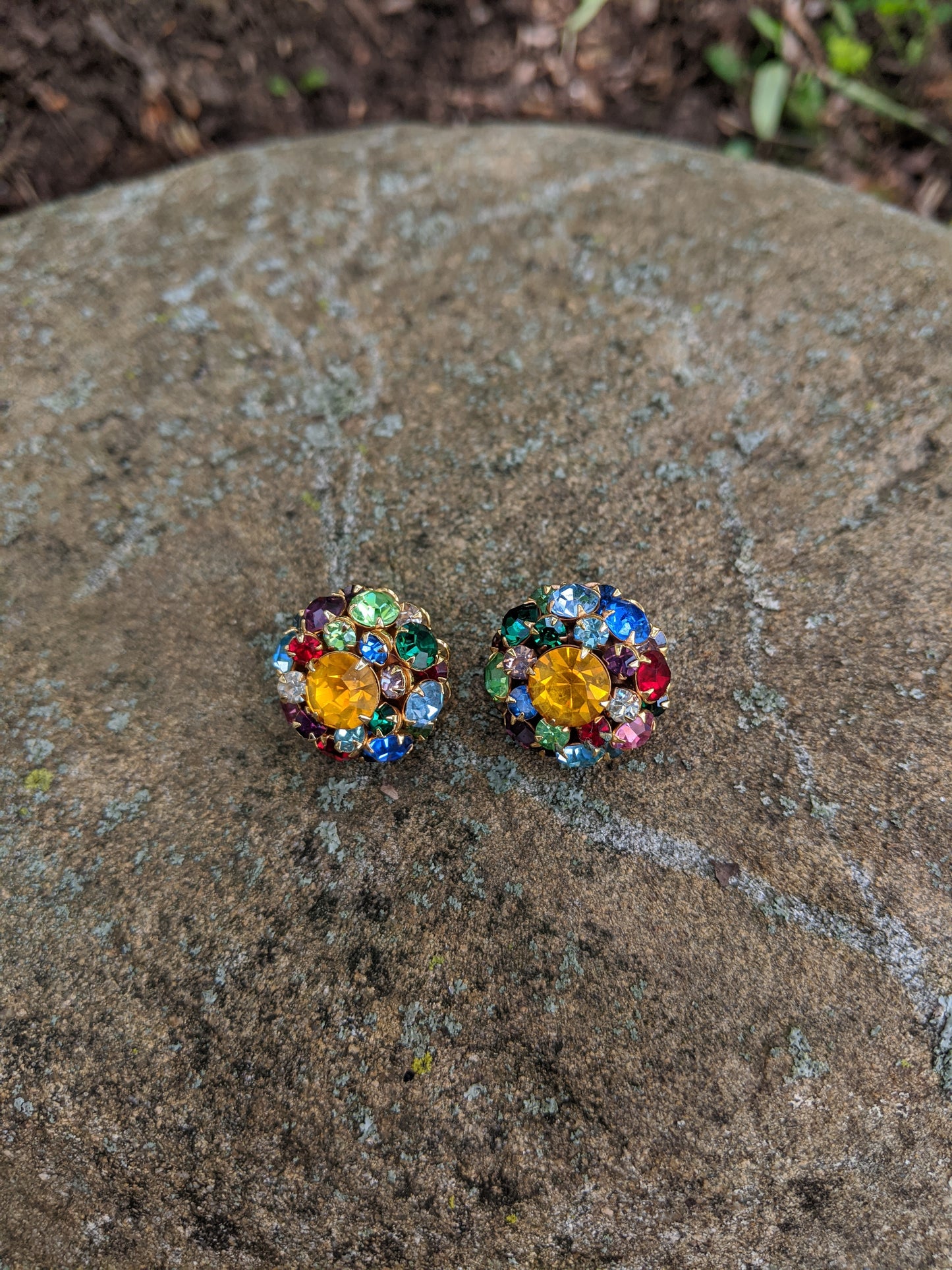 Judy Lee Fruit Salad Earrings